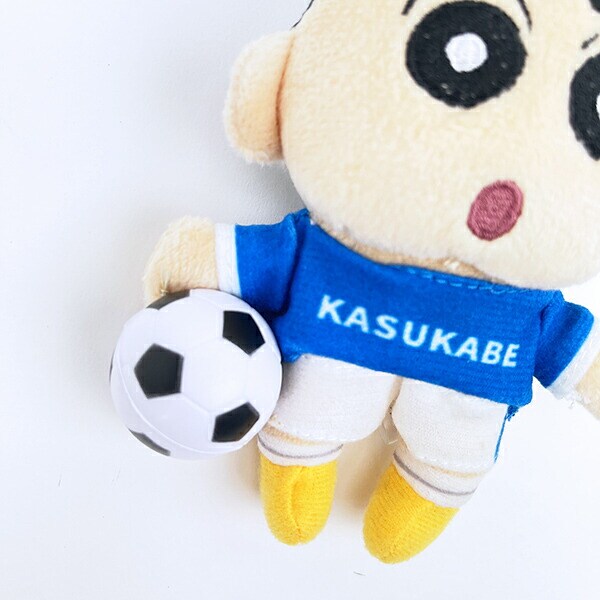 クレヨンしんちゃん サッカー部 部活マスコットキーホルダー 推し活