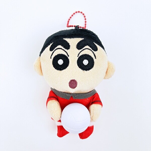 クレヨンしんちゃん バレー部 部活マスコットキーホルダー 推し活