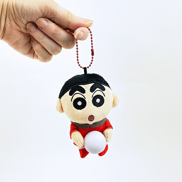 クレヨンしんちゃん バレー部 部活マスコットキーホルダー 推し活