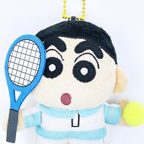 クレヨンしんちゃん テニス部 部活マスコットキーホルダー 推し活