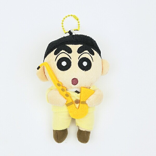 クレヨンしんちゃん 吹奏楽部 部活マスコットキーホルダー 推し活