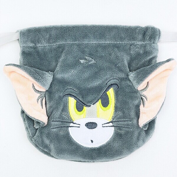 トムとジェリー (トム) ぬいぐるみ巾着 トムジェリ