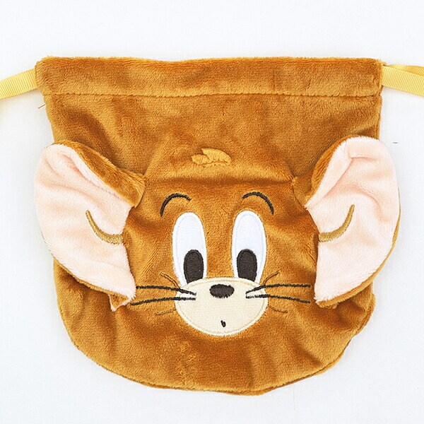 トムとジェリー (ジェリー) ぬいぐるみ巾着 トムジェリ