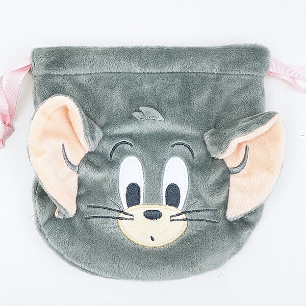 トムとジェリー (タフィー) ぬいぐるみ巾着 トムジェリ