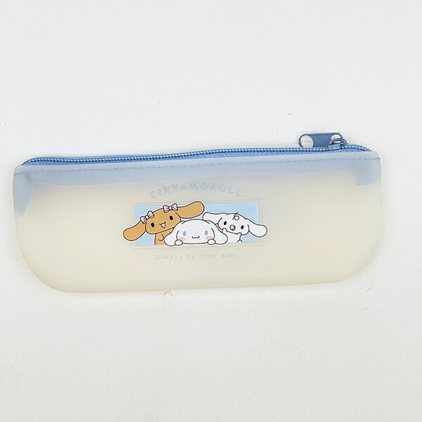 サンリオ シナモロール SOFUTTO シリコーンペンポーチ 文具 シナモン Sanrio