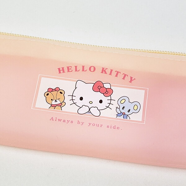 サンリオ ハローキティ SOFUTTO シリコーンペンポーチ 文具 Sanrio