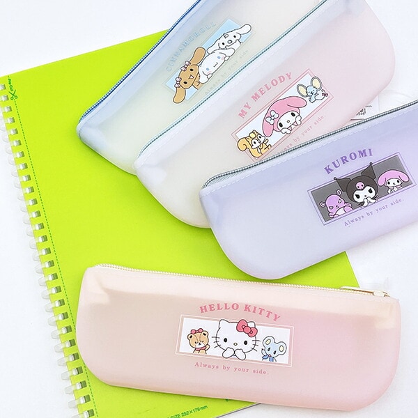 サンリオ ハローキティ SOFUTTO シリコーンペンポーチ 文具 Sanrio