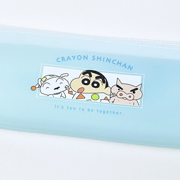 クレヨンしんちゃん パジャマ SOFUTTO シリコーンマルチケース 文具