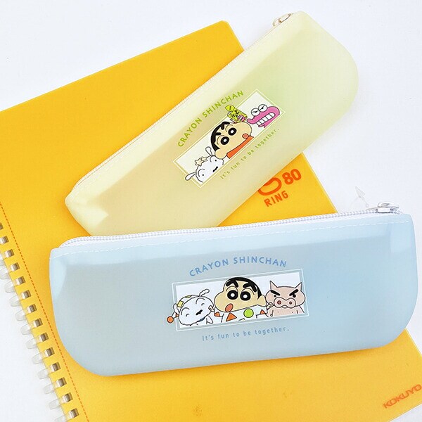 クレヨンしんちゃん パジャマ SOFUTTO シリコーンマルチケース 文具