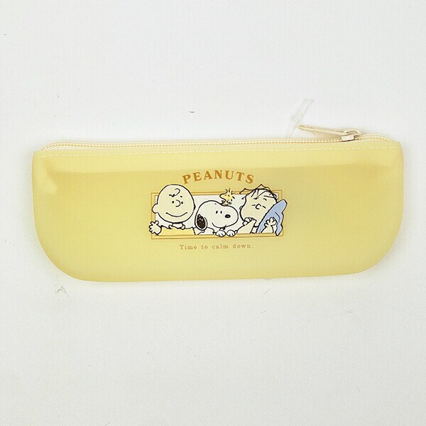 スヌーピー フレンズ SOFUTTO シリコーンマルチケース 文具 SNOOPY