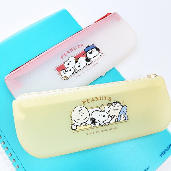 スヌーピー フレンズ SOFUTTO シリコーンマルチケース 文具 SNOOPY