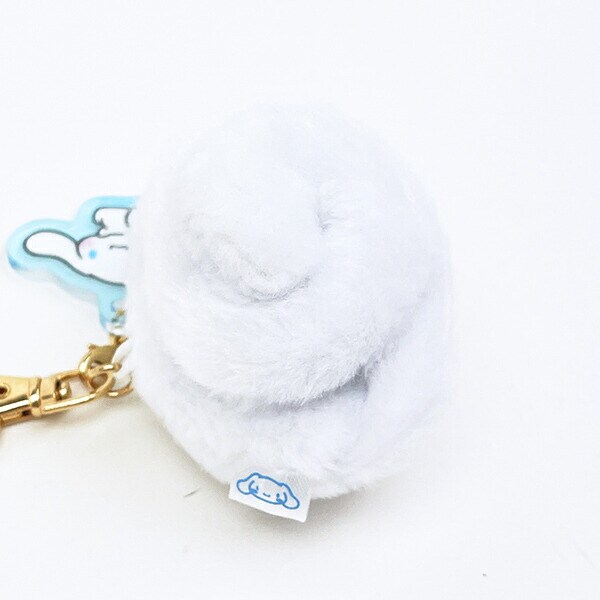 サンリオ シナモロール アクリル付きしっぽチャーム キーホルダー シナモン Sanrio