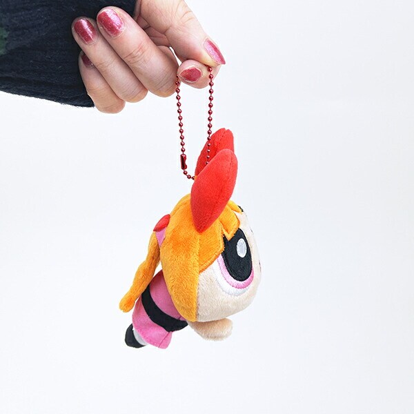 パワーパフガールズ 空飛ぶブロッサム ぬいぐるみマスコット パワパフ