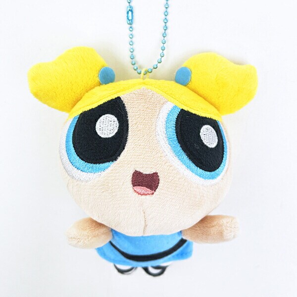 パワーパフガールズ 空飛ぶバブルス ぬいぐるみマスコット パワパフ