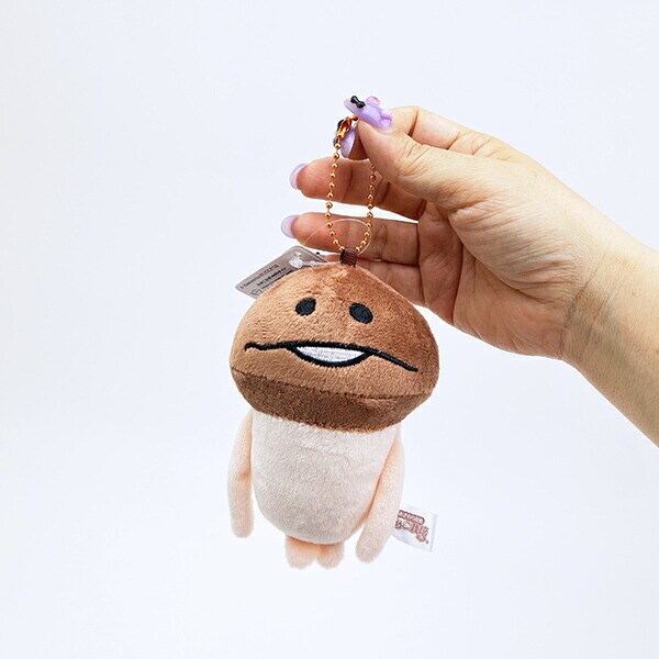 おさわり探偵 なめこ栽培キット ぬいぐるみマスコット キーホルダー
