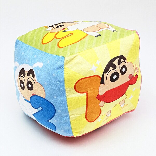 クレヨンしんちゃん 変身しんちゃん サイコロクッション インテリア