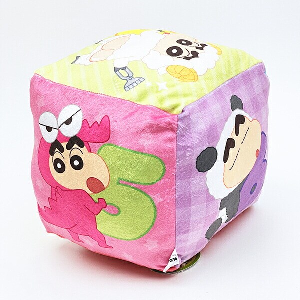 クレヨンしんちゃん 変身しんちゃん サイコロクッション インテリア