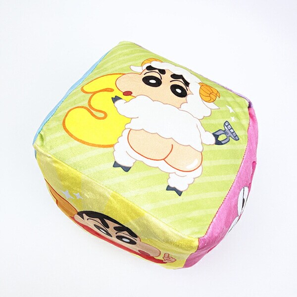 クレヨンしんちゃん 変身しんちゃん サイコロクッション インテリア