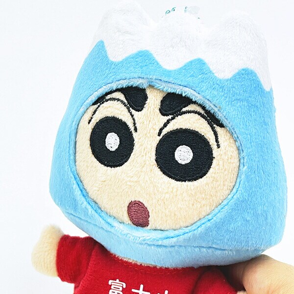 クレヨンしんちゃん 富士山 ぬいぐるみマスコット キーホルダー