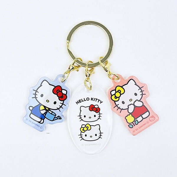 サンリオ ハローキティ 3チャームキーホルダー Sanrio