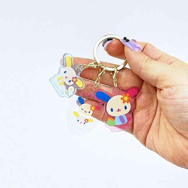 サンリオ ウサハナ 3チャームキーホルダー Sanrio