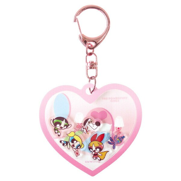 パワーパフガールズ シャカシャカキーホルダー(お部屋) パワパフ