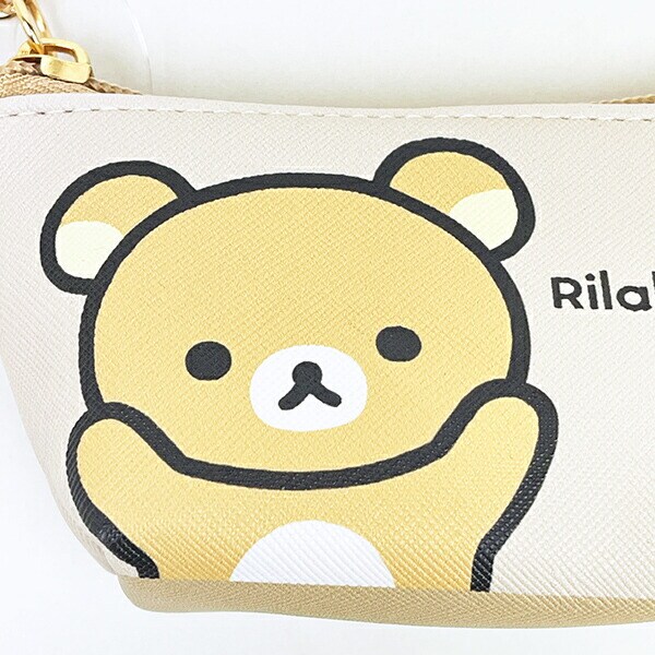 リラックマ 三角ミニポーチ