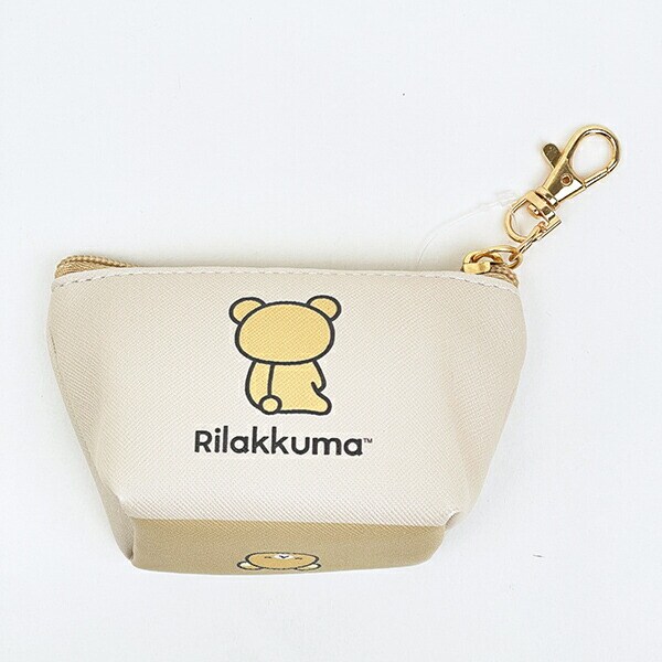 リラックマ 三角ミニポーチ