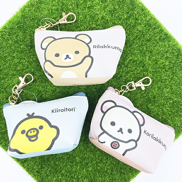 リラックマ コリラックマ 三角ミニポーチ