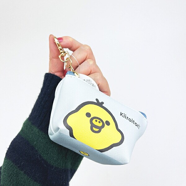 リラックマ キイロイトリ 三角ミニポーチ