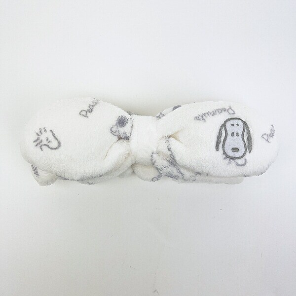 スヌーピー リボンヘアバンド オフホワイト SNOOPY