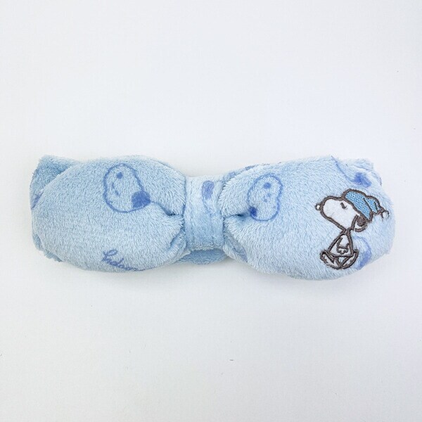 スヌーピー リボンヘアバンド ブルー SNOOPY