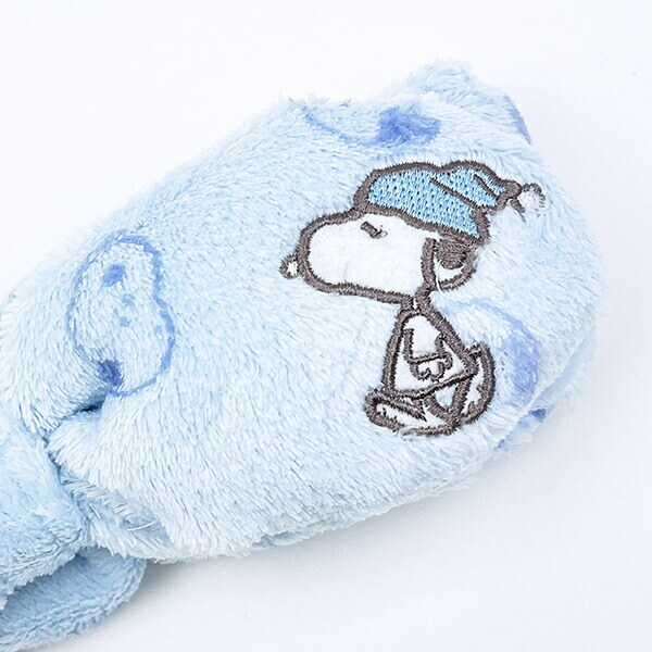 スヌーピー リボンヘアバンド ブルー SNOOPY