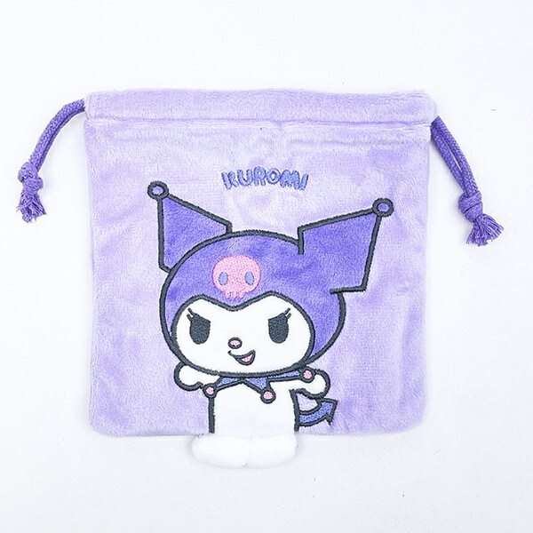 サンリオ クロミ 足ぴょこ巾着 (パープル) Sanrio