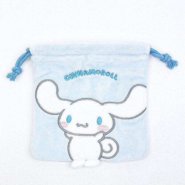 サンリオ シナモロール 足ぴょこ巾着 (ホワイト) シナモン Sanrio