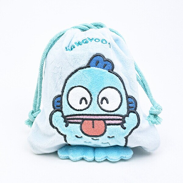 サンリオ ハンギョドン 足ぴょこ巾着 (ブルー) Sanrio