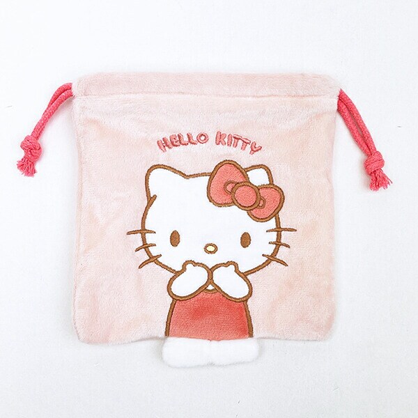 サンリオ ハローキティ 足ぴょこ巾着 (ピンク) Sanrio