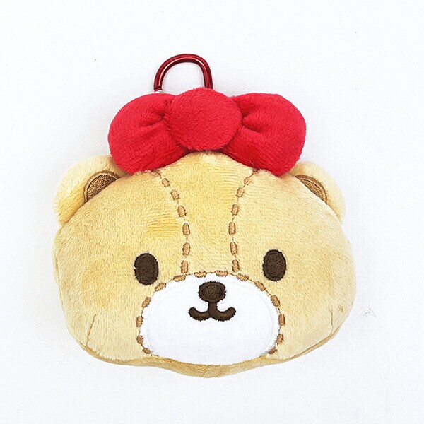 サンリオ タイニーチャム カラビナ付きぬいぐるみファスナーマスコット ポーチ Sanrio