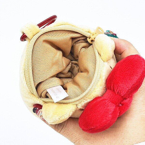 サンリオ タイニーチャム カラビナ付きぬいぐるみファスナーマスコット ポーチ Sanrio