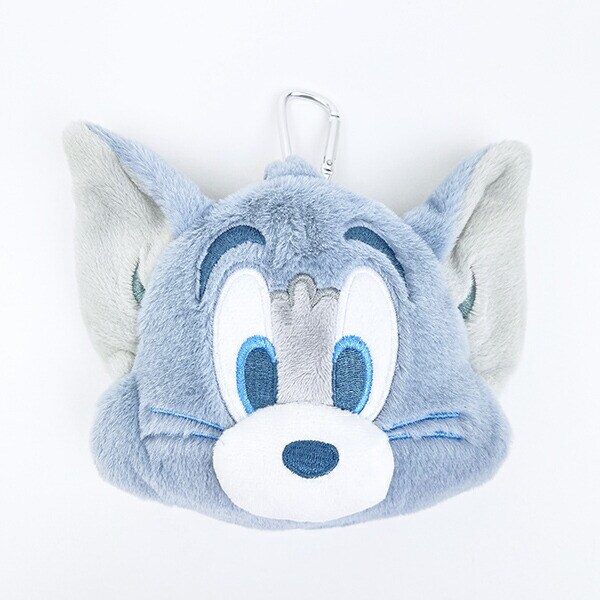 トムとジェリー トム カラビナ付きぬいぐるみファスナーマスコット (ダスティーカラー)