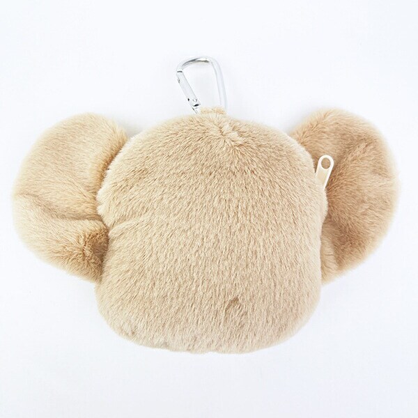 トムとジェリー ジェリー カラビナ付きぬいぐるみファスナーマスコット (ダスティーカラー) キーホルダー