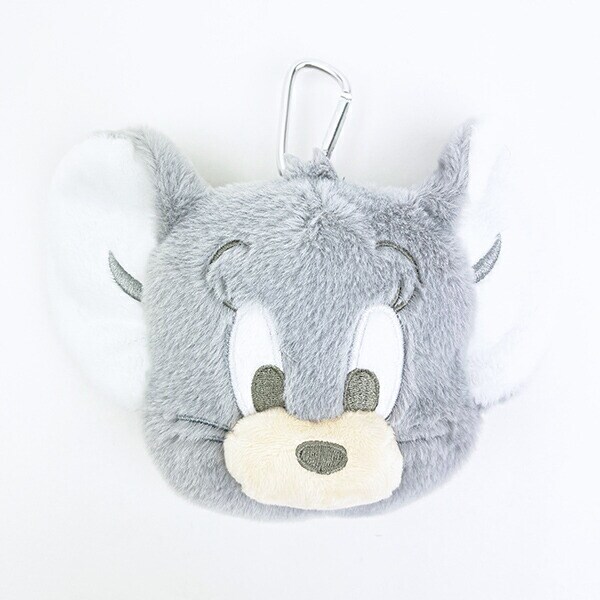 トムとジェリー タフィー カラビナ付きぬいぐるみファスナーマスコット (ダスティーカラー)