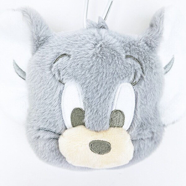 トムとジェリー タフィー カラビナ付きぬいぐるみファスナーマスコット (ダスティーカラー)