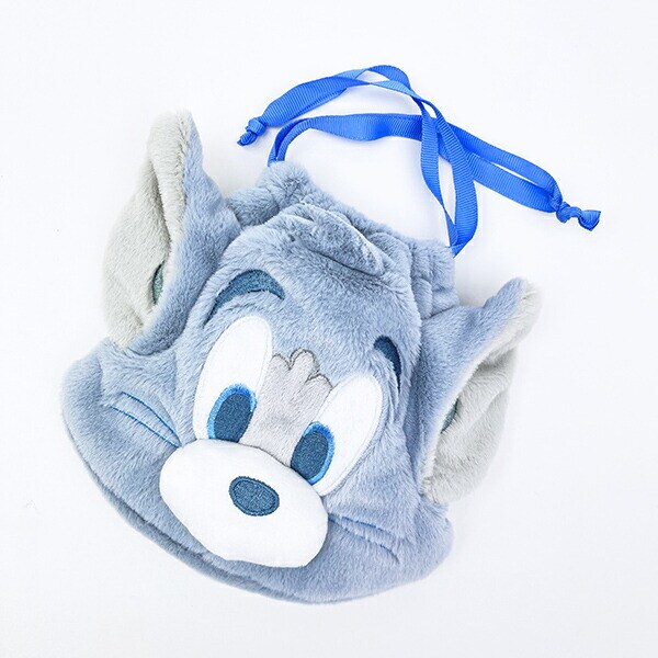 トムとジェリー トム ぬいぐるみ巾着 (ダスティーカラー)