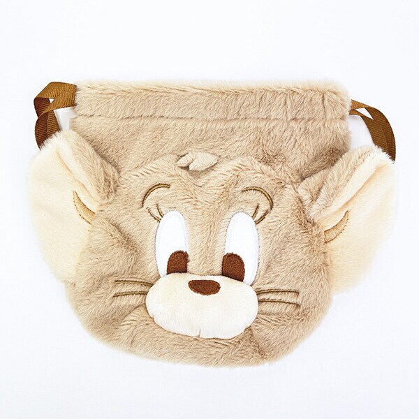 トムとジェリー ジェリー ぬいぐるみ巾着 (ダスティーカラー)