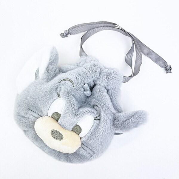 トムとジェリー タフィー ぬいぐるみ巾着 (ダスティーカラー)