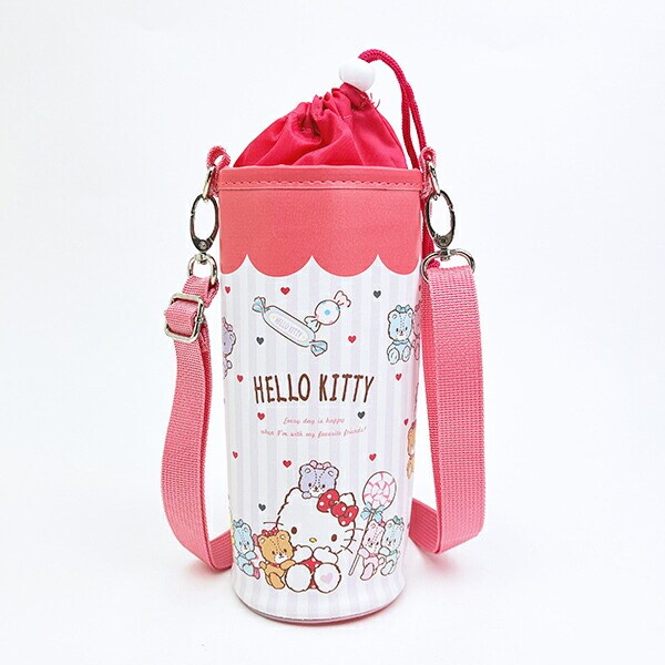 サンリオ ハローキティ カラフルタイニーチャーム ボトルカバーL ランチ用品 sanrio
