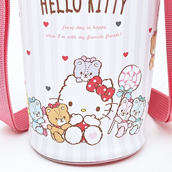 サンリオ ハローキティ カラフルタイニーチャーム ボトルカバーL ランチ用品 sanrio