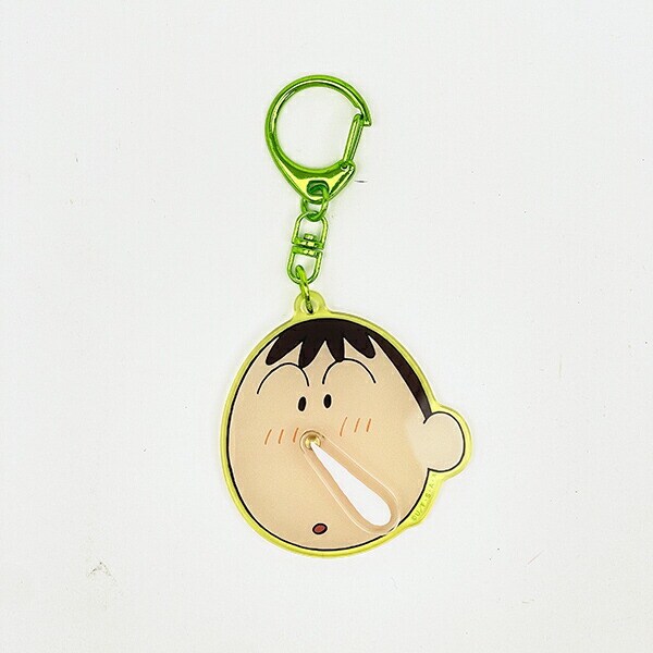 クレヨンしんちゃん ボーちゃん 鼻水ぐるぐるキーホルダー(フェイス)