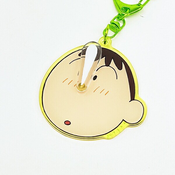 クレヨンしんちゃん ボーちゃん 鼻水ぐるぐるキーホルダー(フェイス)